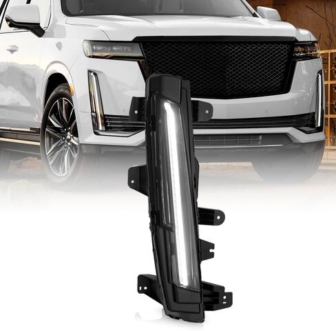 KEEKPO - For 2021 2022 2023 2024 Cadillac Escalade LED DRL Daytime Running Light Signal Lamp Replacement Passenger Side in Saudi Arabia