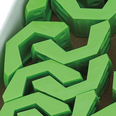 نظام ربط أدوات Peakworks ، 1-1/16 "× 1-1/4" كتلة الضغط ، HDPE ، الأخضر ، V8561801 in Kuwait