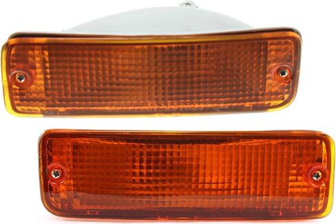 مجموعة مصابيح إشارة الانعطاف الأمامية من Garage-Pro مكونة من قطعتين متوافقة مع Toyota 4Runner 1990-1991، Toyota Pickup 1989-1995، هالوجين، مع المصابيح وجانب السائق والراكب in Saudi Arabia