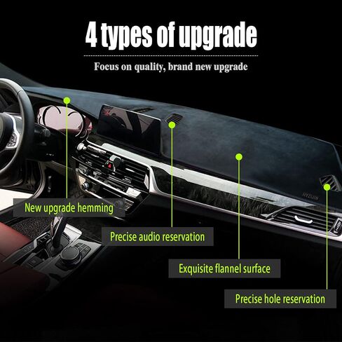 لوحة سيارة داش غطاء لوحي حصيرة السجاد متوافق لمازدا CX-5 CX-8 2017 2018 2019 2020 CX8 CX5 (مع HUD) محرك اليد اليسرى in Kuwait