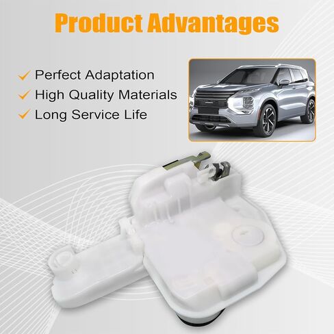 مشغل مزلاج قفل باب السائق الأمامي FZJDSD متوافق مع Mitsubishi Outlander Sport PHEV Eclipse Cross 2011-2024 استبدال 5715A749 5715A599 5715A951 in Saudi Arabia