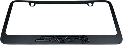 Eurosport Daytona - متوافق مع -، SRT مع Hellcat Charcoal UV المباشر على الأكريليك الأسود - إطار لوحة الترخيص الأسود in Saudi Arabia