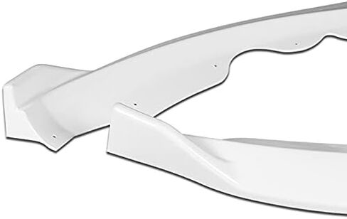 EPARTS 3 قطع نمط الجبهة الوفير الشفاه المفسد الفاصل الذقن الجانب طقم الجسم حماية تقليم متوافق مع 2013-2016 فورد فيوجن / مونديو (مطلية باللون الأسود) in Kuwait