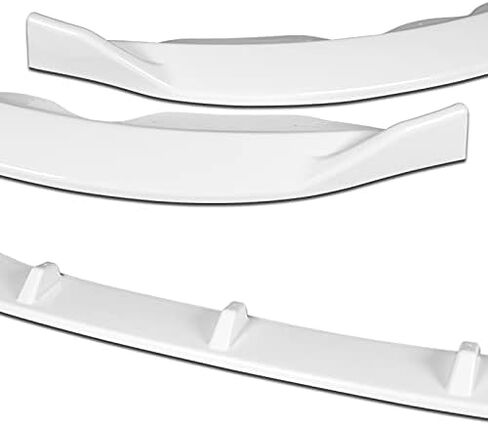 EPARTS 3 قطع نمط الجبهة الوفير الشفاه المفسد الفاصل الذقن الجانب طقم الجسم حماية تقليم متوافق مع 2013-2016 فورد فيوجن / مونديو (مطلية باللون الأسود) in Kuwait