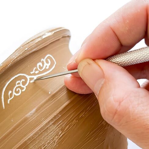 DIYOOHOMY Pottery Ribs for Pottery Tools and Clay Tools, Soft Silicone Ceramic Supplies Kit for Shapes Sculpting,Mud,Trimming,Throwing (2) in Saudi Arabia