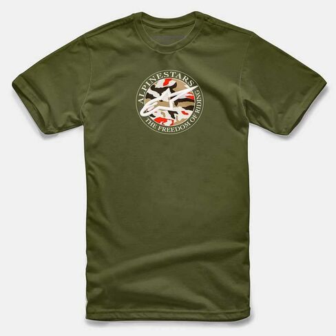 Alpinestars 1213-72660-690-M: Dot Camo Tee Military Md in Saudi Arabia