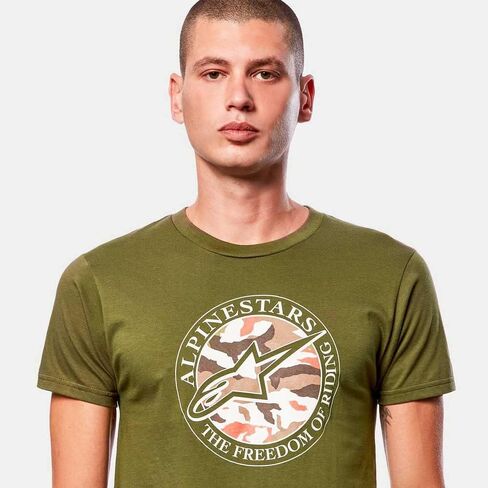Alpinestars 1213-72660-690-M: Dot Camo Tee Military Md in Saudi Arabia