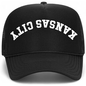 Kansas City Upside Down Reversed Vintage Trucker Hat | Premium Adjustable Snapback Baseball Hat for Men & Women in Kuwait
