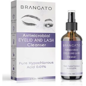 Eyelid and Lash Cleanser - Dry Eye Relief, Stye and Blepharitis Treatments, FDA-Cleared Hypochlorous Acid Spray, 60mL(2oz) in Saudi Arabia