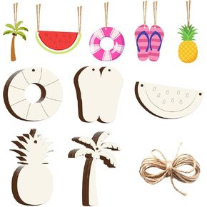 40Pcs Sport Ball Games Unfinished Wooden Football Basketball Baseball Soccer Rugby Ornaments DIY Craft Paintable Blank Cutouts Hanging Wood Slices for Bowl Game Birthday Party Decor Supplies in Saudi Arabia