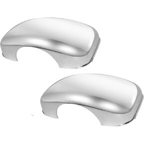 Hood Mirror Cover for 2008-2017 Freightliner Cascadia,Semi Truck Freightliner Cascadia Accessories,One Pair，Left and Right Side,Chrome in Saudi Arabia