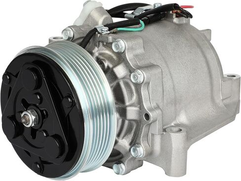 cciyu AC Compressor for Car 2012 2013 2014-2015 for Honda Civic 1.8L,Air Conditioning Compressor with Clutch 6 Grooves 97584 in Saudi Arabia