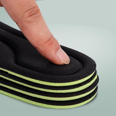 Soft Memory Foam Insoles for Shoes Sweat-Absorbing Breathable Deodorant Insole for Feet Orthopedic Sponge Shoe Inserts Pads,Size41-42 in Saudi Arabia