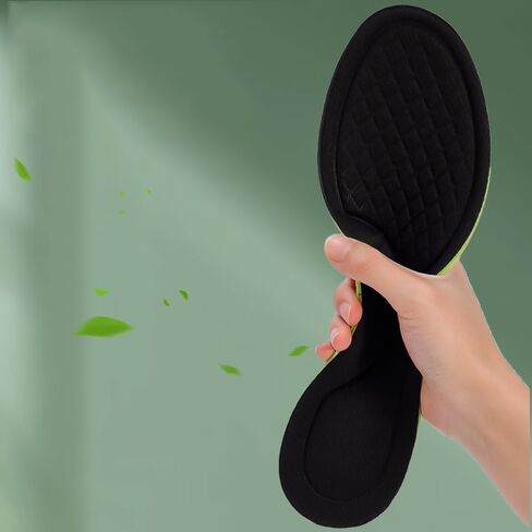 Soft Memory Foam Insoles for Shoes Sweat-Absorbing Breathable Deodorant Insole for Feet Orthopedic Sponge Shoe Inserts Pads,Size41-42 in Saudi Arabia