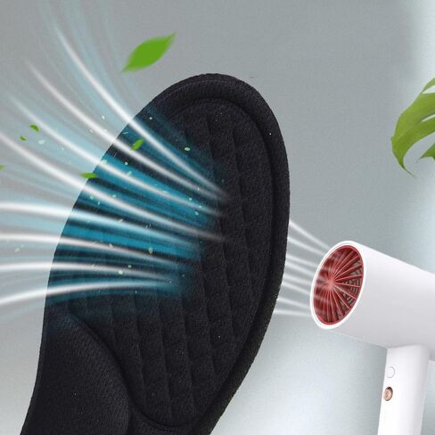 Soft Memory Foam Insoles for Shoes Sweat-Absorbing Breathable Deodorant Insole for Feet Orthopedic Sponge Shoe Inserts Pads,Size41-42 in Saudi Arabia