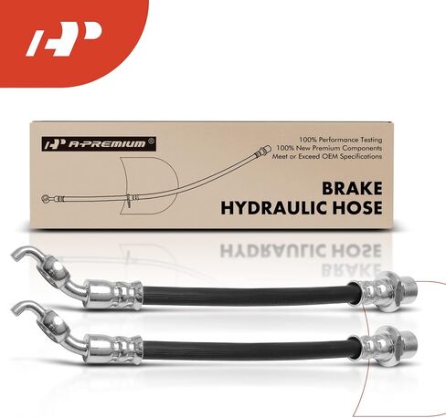 A-Premium Rear Outer Brake Hydraulic Hose Compatible with Toyota and Scion Models - Mirai 2016-2019, Prius 2010-2015, Prius Plug-In 2012-2015, Prius V 2012-2017, xB - Replace# 9094702E30(Pack of 2) in Saudi Arabia