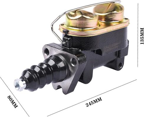 D126695 Brake Master Cylinder Replacement for Case 450C 480D 480LL 580D 580E 580G 580SD 580SE 455C 850D 855D 480E 480F 480LL 584D #D120090, D131596, D127519 GELUOX in Saudi Arabia
