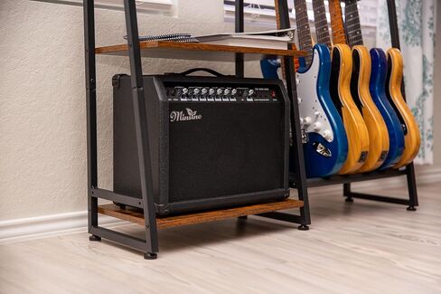 Multi-Guitar و AMP Stand ، رف الجيتار لمدة 4 إلى 6 القيثارات in Saudi Arabia
