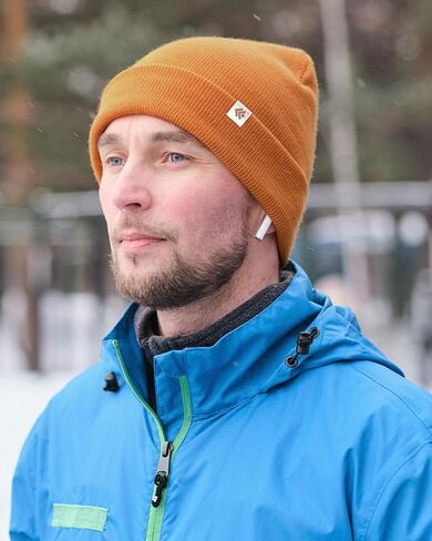 Beanie for Women Men Satin Lined Winter Hat Slouchy Beanie with Silk Lining for Hair Warm Knit Ski Hat Unisex in Kuwait