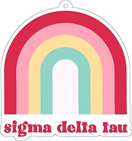 Sigma Delta Tau - Rainbow Air Freshener - 2/Pack - Flowers & Sunshine Scent in Saudi Arabia