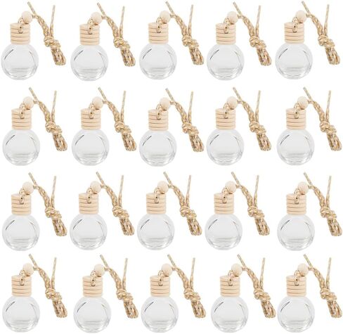 8ml 20pcs pack glass bottles for car reed diffuser perfumes in Kuwait