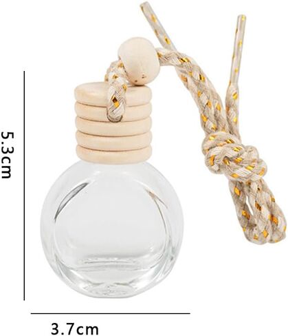 8ml 20pcs pack glass bottles for car reed diffuser perfumes in Kuwait