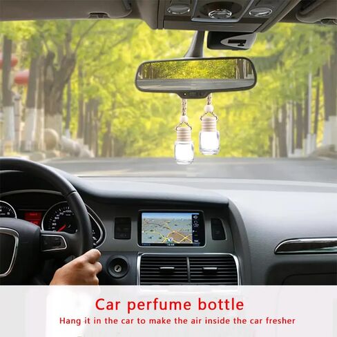 8ml 20pcs pack glass bottles for car reed diffuser perfumes in Kuwait