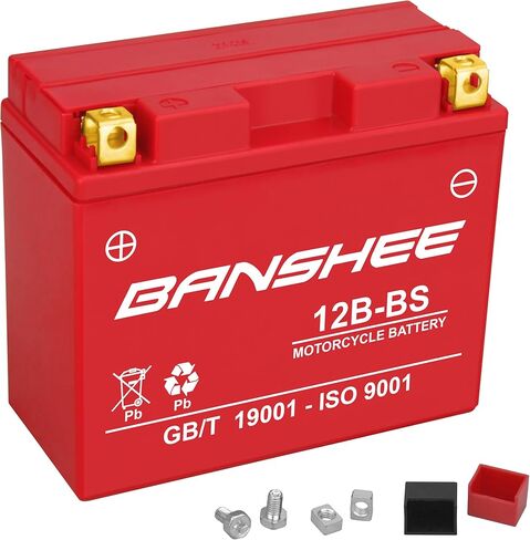 Banshee GT12B-4 Replacement 04-10' Kawasaki ZX1000-C, Ninja ZX-10R Motorcycle Battery in Saudi Arabia