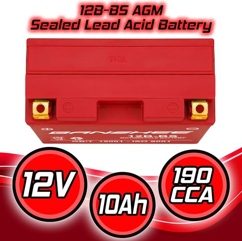 Banshee GT12B-4 Replacement 04-10' Kawasaki ZX1000-C, Ninja ZX-10R Motorcycle Battery in Saudi Arabia
