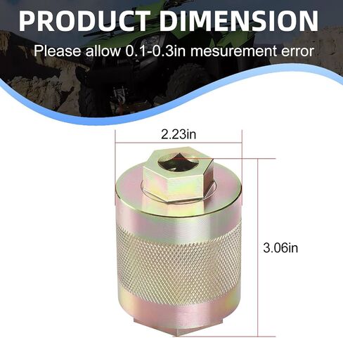 Front Differential Pinion Nut Tool For Kawasaki Brute Force 650 750 4x4/4x4i Prairie 360 650 700 KVF360 KVF650 KVF750 in Saudi Arabia