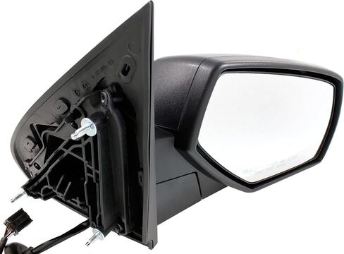 Garage-Pro Driver & Passenger Side Power Heated Mirrors for Chevrolet Silverado 1500 GMC Sierra 1500 2014-2018 Manual Fold, Blind Spot Monitor & Puddle Lamp, Textured, Car Mirror Accessories in Saudi Arabia