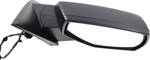 Garage-Pro Driver & Passenger Side Power Heated Mirrors for Chevrolet Silverado 1500 GMC Sierra 1500 2014-2018 Manual Fold, Blind Spot Monitor & Puddle Lamp, Textured, Car Mirror Accessories in Saudi Arabia