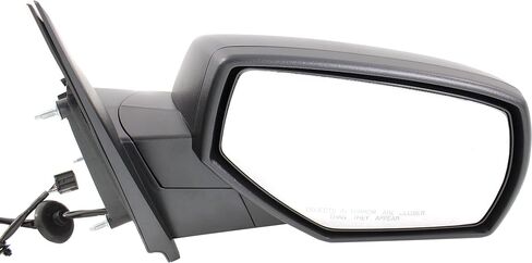 Garage-Pro Driver & Passenger Side Power Heated Mirrors for Chevrolet Silverado 1500 GMC Sierra 1500 2014-2018 Manual Fold, Blind Spot Monitor & Puddle Lamp, Textured, Car Mirror Accessories in Saudi Arabia