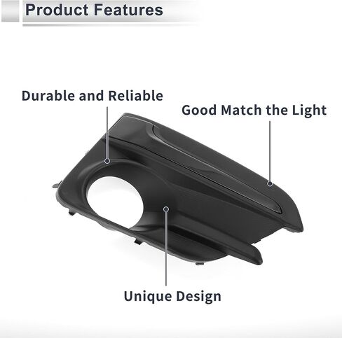 Front Right Fog Light Grill for Subaru Impreza 2017-2019 Front Lower Bumper Fog Light Cover Inserts No.57731FL20A ABS 1 Pcs in Saudi Arabia