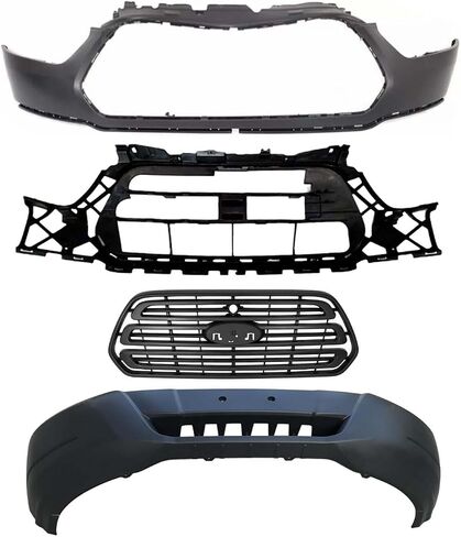 Front Upper Lower Bumper Cover Grille FO2502330, CK4Z13008A, FO2503330 Fits 2015 2016 2017 2018 2019 Fo-rd Transit 150 250 350 HD in Saudi Arabia
