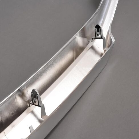 KUAFU Lower Grille Molding Compatible with 2010-2012 Ford Fusion AE5Z8200B Front Bumper Grill Molding Trim Chrome Silvery in Saudi Arabia