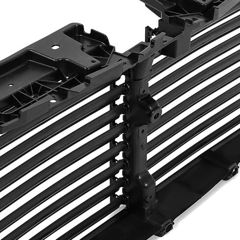 Front Upper Radiator Grille Air Shutter Control Assembly Compatible with 2015-2017 Ford F-150 F150 Replacement For FL3Z8475F Black Active Grille Radiator Shutter in Saudi Arabia