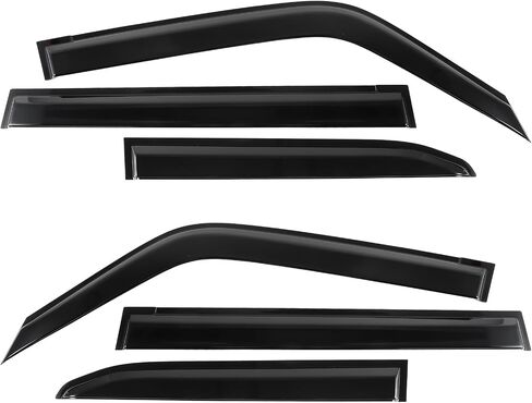 Rain Guards Window Visors Deflector for Toyota Land Cruiser 250 1958 First Edition Lexus GX550 2024 2025 Side Window Wind Deflectors Visors in Saudi Arabia
