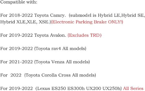 SIPAUTEC-Front and Rear Ceramic Disc Brake Pads Set Replacement For Camry Avalon RAV4 Venza For ES250 ES300h UX200 UX250h in Kuwait