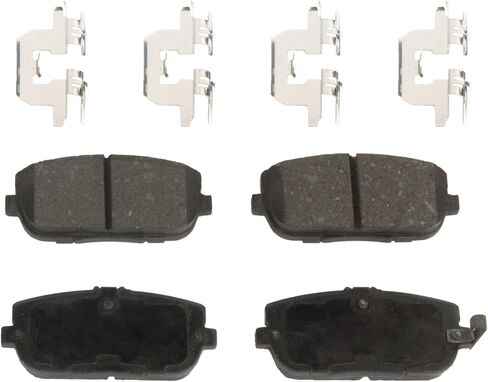 مجموعة وسادات الفرامل Garage-Pro متوافقة مع Mazda MX-5 Miata 2006-2023، Fiat 124 Spider 2017-2020 عضوي خلفي، سلسلة Pro-Line in Saudi Arabia