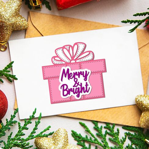 قوالب قطع البونسيتة لتراكب عيد الميلاد من GLOBLELAND DIY لسكرابوكينغ معدنية ذات طبقات من البونسيتة على شكل زهرة أوراق الشجر، قالب استنسل منقوش لصنع البطاقات الورقية، ألبوم الديكور in Saudi Arabia