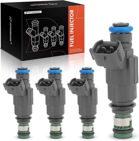 مجموعة A-Premium مكونة من 4 محاقن وقود متوافقة مع Subaru Outback 2000-2004، Legacy 2000-2004، Baja 2003-2006، 2.5 لتر in Saudi Arabia
