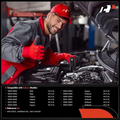 مجموعة A-Premium مكونة من 4 محاقن وقود متوافقة مع Subaru Outback 2000-2004، Legacy 2000-2004، Baja 2003-2006، 2.5 لتر in Saudi Arabia