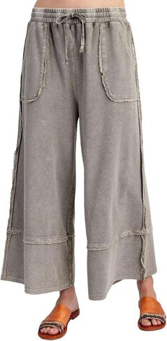 Easel Let's Chill Comfy Wide Leg Pants in Saudi Arabia