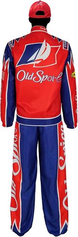 Mens Ricky Bobby Costume Talladega Nights Cosplay Racing Full Outfits Set in Saudi Arabia