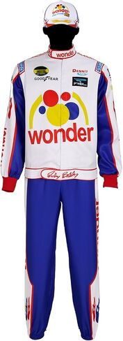 Mens Ricky Bobby Costume Talladega Nights Cosplay Racing Full Outfits Set in Saudi Arabia