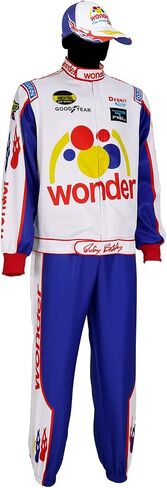 Mens Ricky Bobby Costume Talladega Nights Cosplay Racing Full Outfits Set in Saudi Arabia