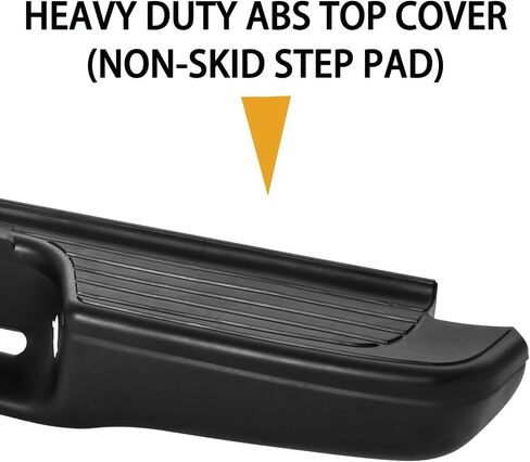 مجموعة ممتص الصدمات الخلفي متوافقة مع 1995 1996 1997 1998 1999 2000 2001 2002 2003 2004 Toyota Tacoma بدون فتحات مستشعر بارك استبدال المصد الخلفي الكروم لـ TO1102215 in Kuwait