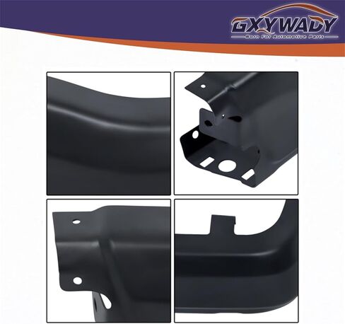 GXYWADY غطاء المصد الخلفي الأيسر نهاية أسود بديل لـ Ranger 2019-2023 بدون ثقوب مستشعر مساعد الوقوف in Kuwait