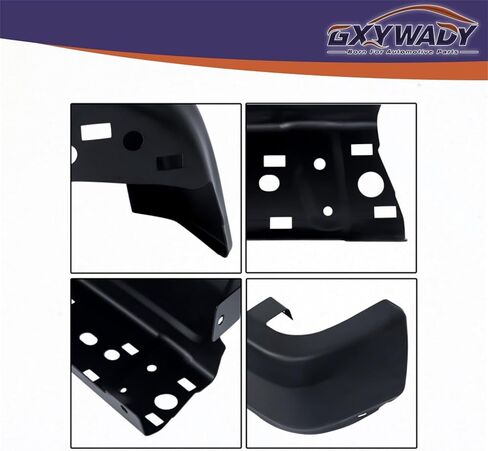 GXYWADY غطاء المصد الخلفي الأيسر نهاية أسود بديل لـ Ranger 2019-2023 بدون ثقوب مستشعر مساعد الوقوف in Kuwait